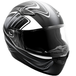 Matte Gray Adult Full Face Helmet 3x 4x