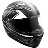 Matte Gray Adult Full Face Helmet 3x 4x