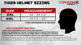 Matte Gray Adult Full Face Helmet 3x 4x