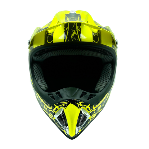 bike snob helmet Snocross Snowmobile Adult Hi-Viz Helmet from Typhoon Helmets