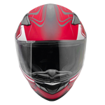 Matte Red Adult Full Face Helmet 3x 4x