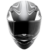 Matte Gray Adult Full Face Helmet 3x 4x