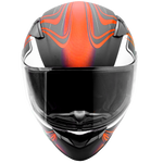 Matte Orange Adult Full Face Helmet 3x 4x