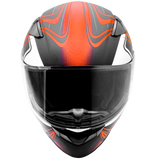 Adult Matte Orange Full Face Helmet 3x 4x