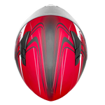Matte Red Adult Full Face Helmet 3x 4x