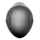 Adult Matte Black Full Face Helmet w/ Retractable Sun Visor