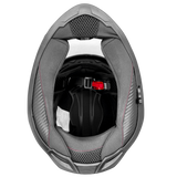 Adult Matte Black Full Face Helmet w/ Retractable Sun Visor