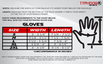 Adult Goggles & Gloves Combo Black-White