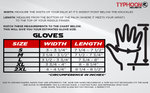 Adult Combo - Matte Black Goggles & Black-White Gloves