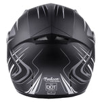 XS Adult Gray Full Face Snowmobile Helmet With Double Pane Shield