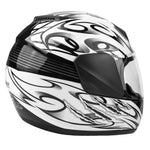 Black Youth Full Face Motorcycle Helmet Small- FACTORY SECOND