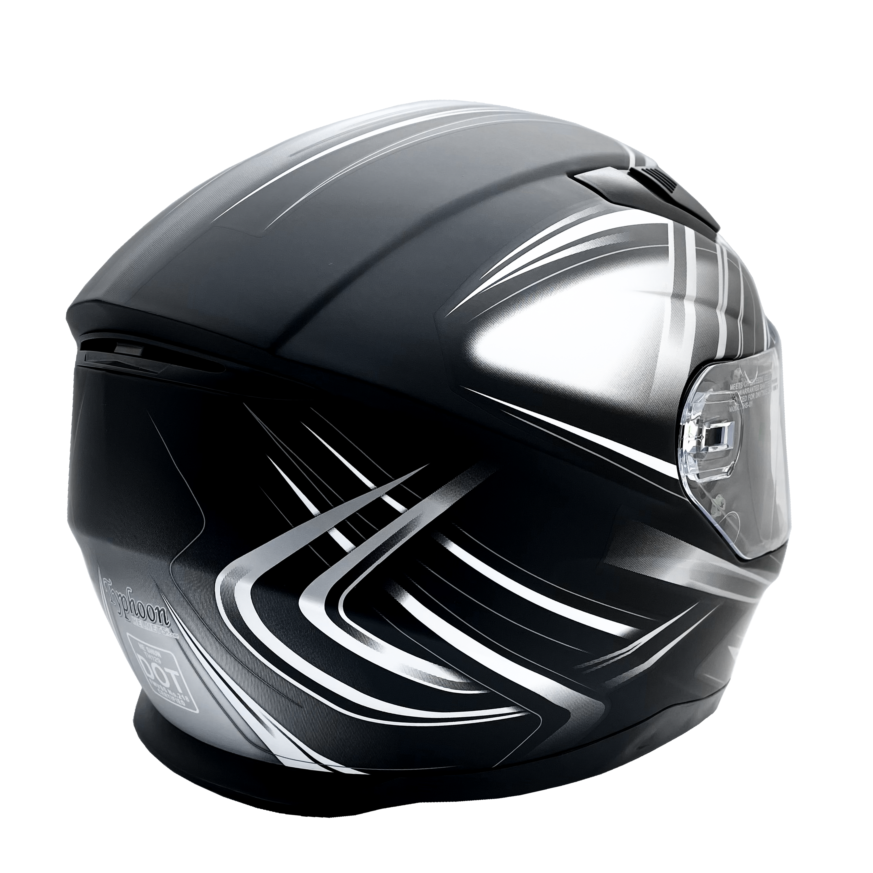Grey Adult Snowmobile Helmet w/ Electric Heated Shield
