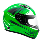 Matte Green Adult Full Face Helmet 3x 4x