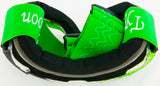 Green White Energy Magnetic Ski/Snowboard Goggles-Green