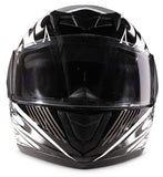 Youth Black Double Pane Snowmobile Helmet