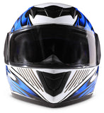 Youth Blue Double Pane Snowmobile Helmet