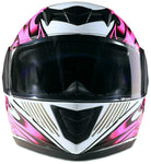 Youth Pink Double Pane Snowmobile Helmet