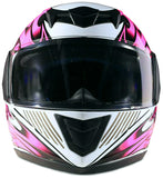 Youth Pink Double Pane Snowmobile Helmet