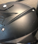 Small Matte Black Youth Off Road Helmet - FACTORY SECOND