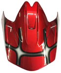Red Web Graphic Youth Off Road Replacement Visor