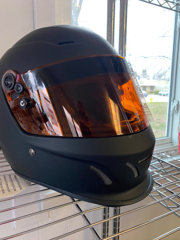 Amber SA2015 SA2020 Snell Approved Shield