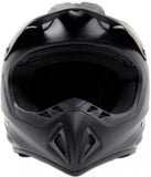 Adult Helmet Matte Black with Black Goggles