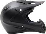 Adult Helmet Combo Matte Black w/ Black Gloves & Black Goggles