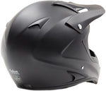 Adult Helmet Combo Matte Black w/ Black Gloves & Black Goggles