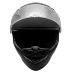Adult Full Face 3x 4x Matte Black Snowmobile Helmet w/ Electric Heated Shield