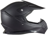 Small Matte Black Youth Off Road Helmet - FACTORY SECOND