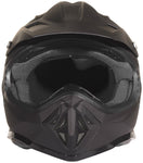 Matte Black Youth Off Road Helmet Small - FACTORY SECOND