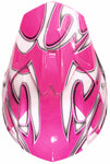 Pink Youth Kids Off Road Helmet