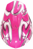 Pink Youth Kids Off Road Helmet