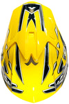 Youth Yellow Helmet With Black Goggles