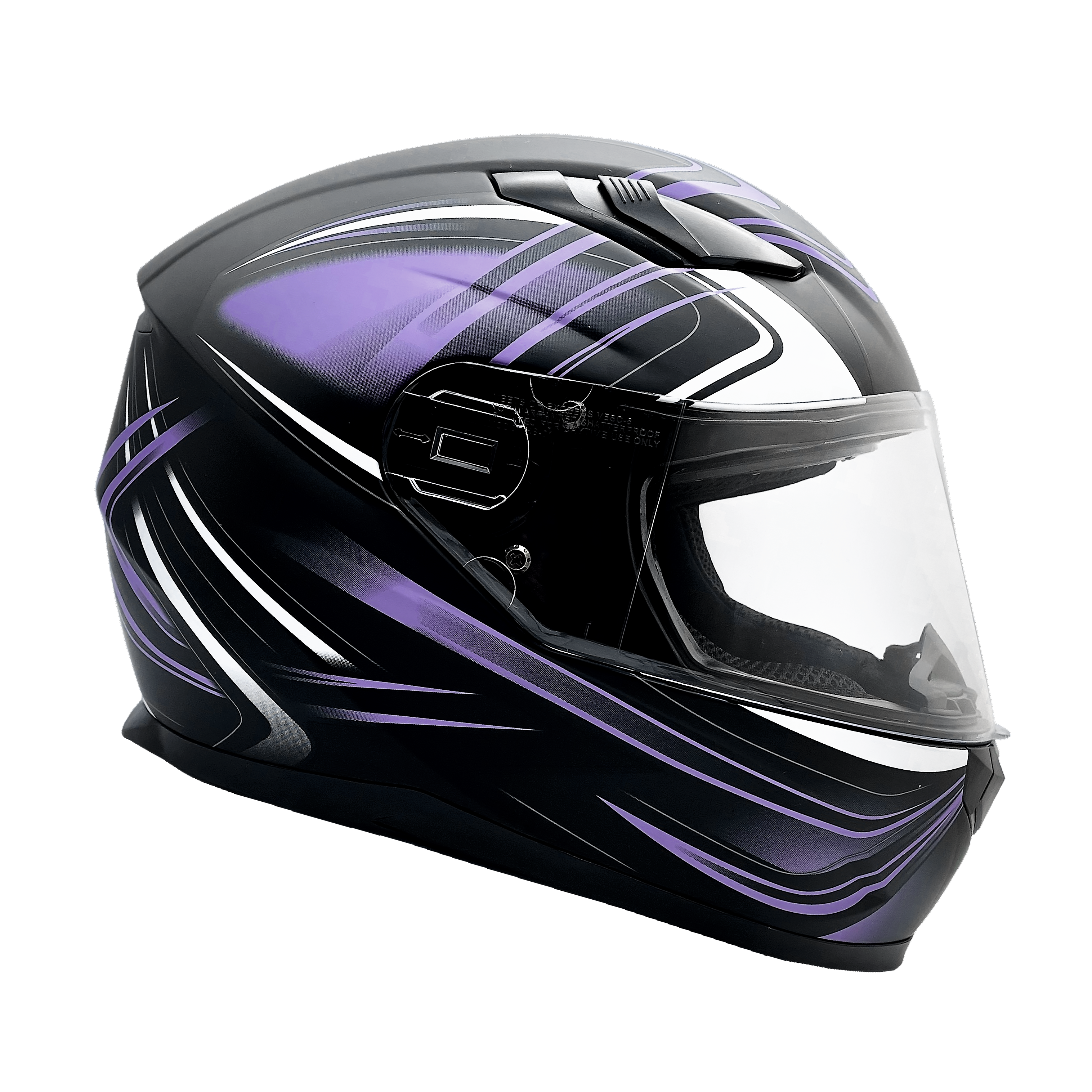 Black and purple helmet hotsell
