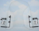 Scooter/Moped 18" Windshield 3.8mm Handle Bar Clamp Mounting Kit