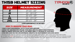 HI-VIZ Dual Visor Modular Flip up Adult Snowmobile Helmet - TH158