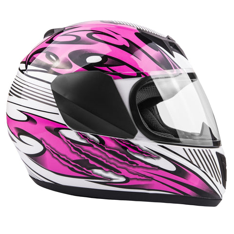 Pink Youth Full Face Motorcycle Helmet xl - FACTORY SECOND