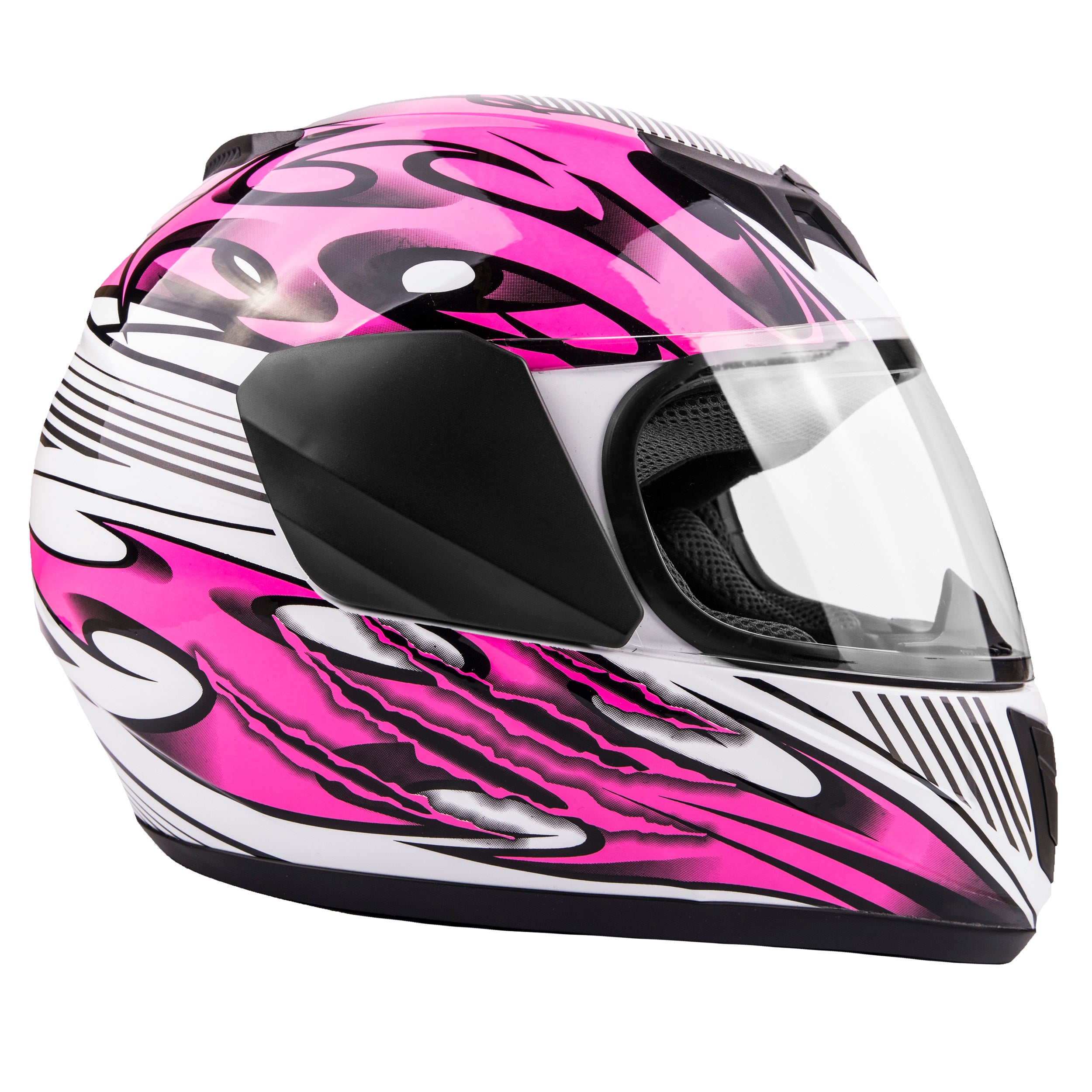 child helmet for motorcycle Youth/Kids Pink Helmet, Full Face Motorcycle Helmet