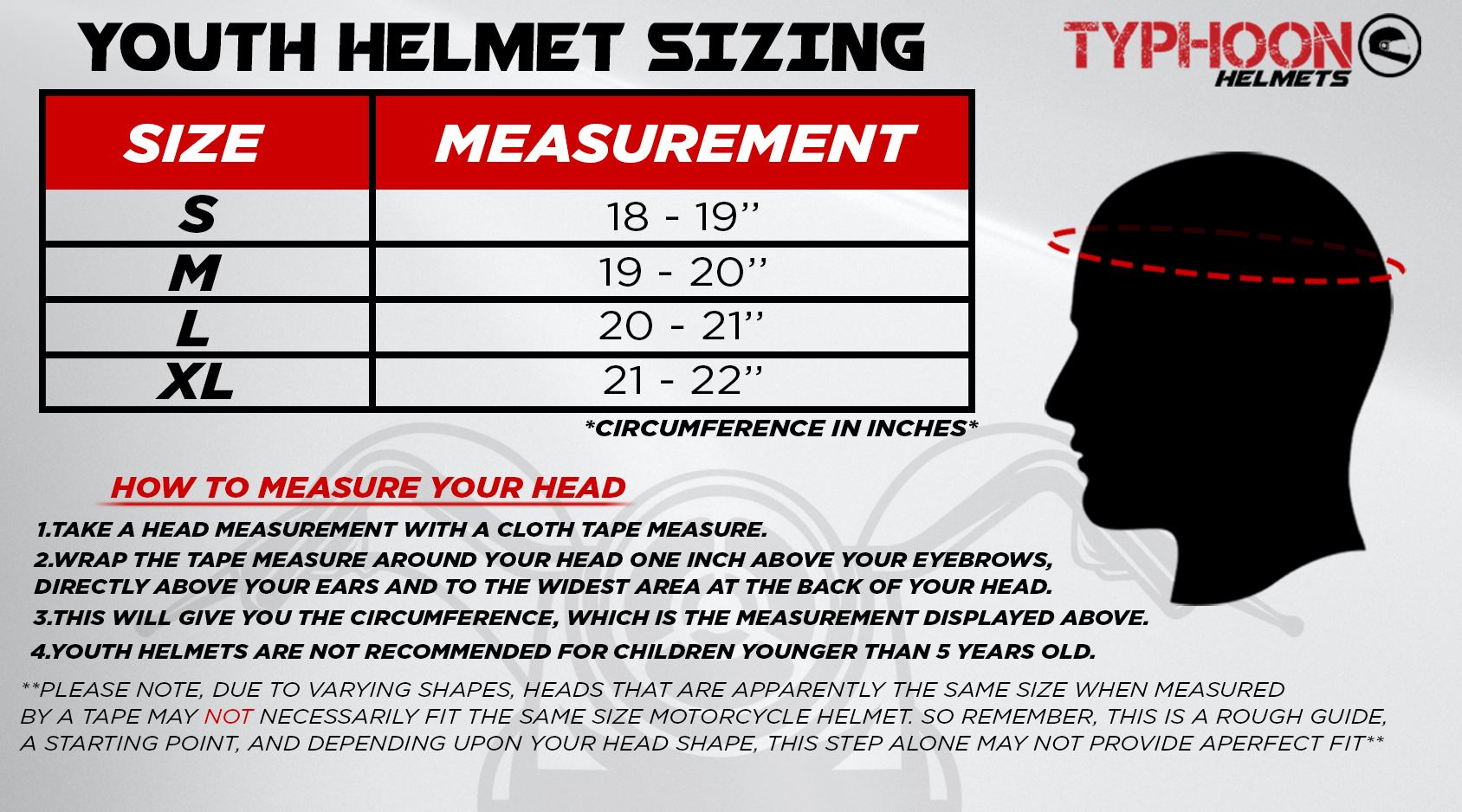 Helmet size for hot sale 7 year old