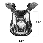 Green Helmet, Gloves, Goggles and Adult Chest Protector