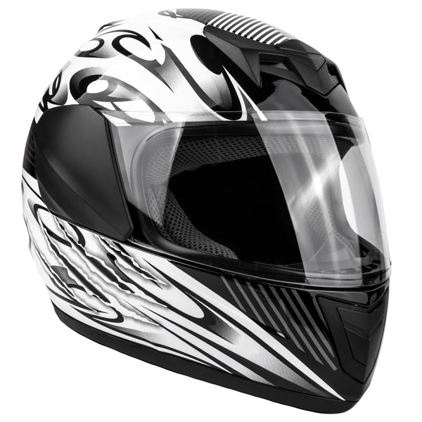 2017 youth motorcycle helmets full face Youth Kids Full Face Black Typhoon Motorcycle Helmet – Typhoon Helmets