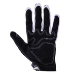 Adult Helmet Combo Matte Black w/ Black Gloves & Black Goggles