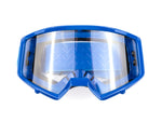 Blue Motocross Goggles