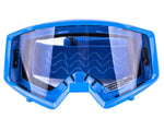 Blue Helmet, Gloves, Goggles & Pee-Wee Chest Protector