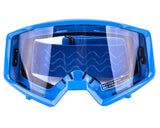 Blue Helmet, Gloves, Goggles & Pee-Wee Chest Protector