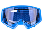 Youth Motocross Web Gloves and Blue Goggles