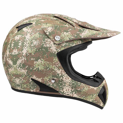 Adult Camo ATV MX Helmet