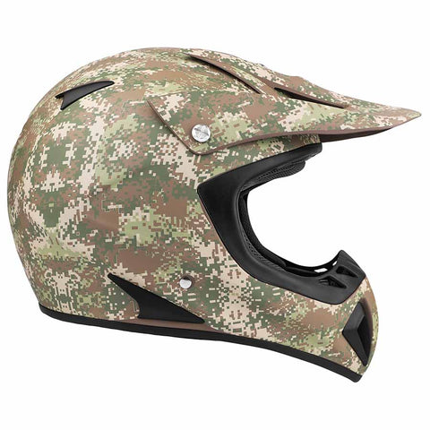 awesome camo motorcycle helmet ICON Domain - Tiger's Blood - Green A premium Adult ATV, Dirt Bike Helmets