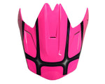 Pink Web Graphic Youth Off Road Replacement Visor